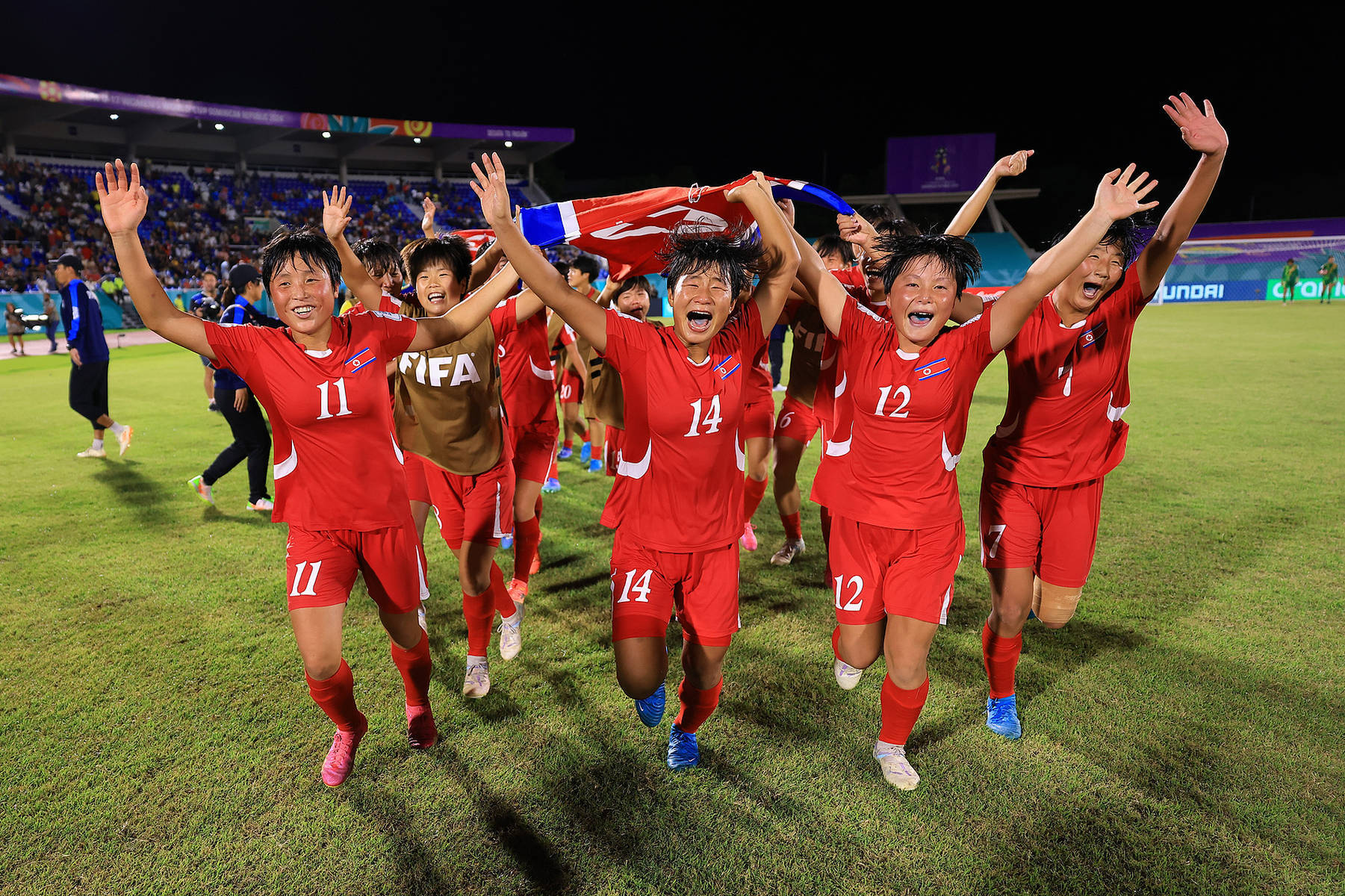 韩国女足表现出色，获得胜利晋级